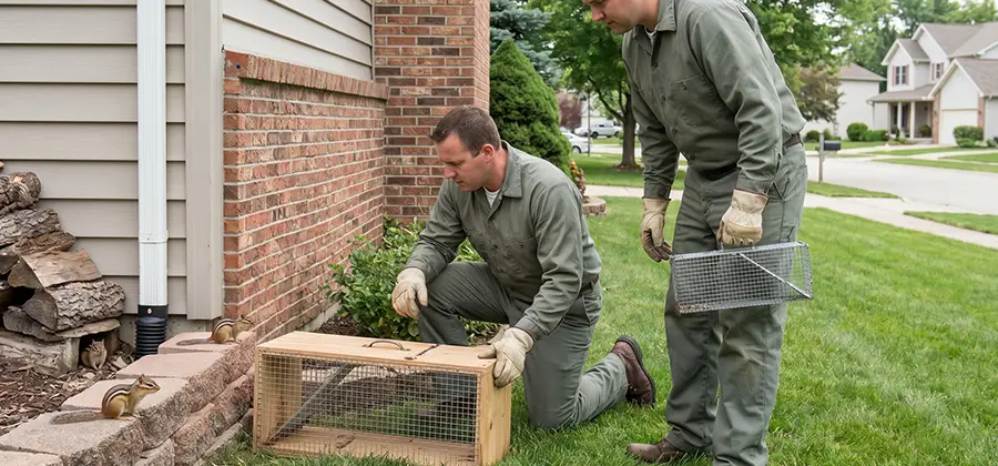 Remove Chipmunks From Yard in Union City