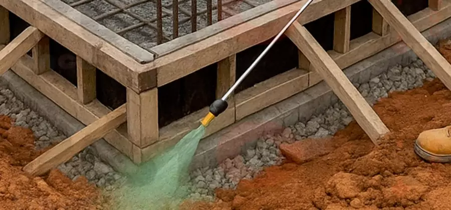 Foundation Slab Termite Treatment in Union City