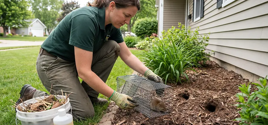 Organic Vole Control in Union City