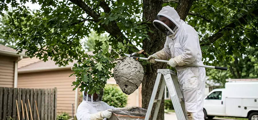 Wasp Nest in Tree Removal Union City