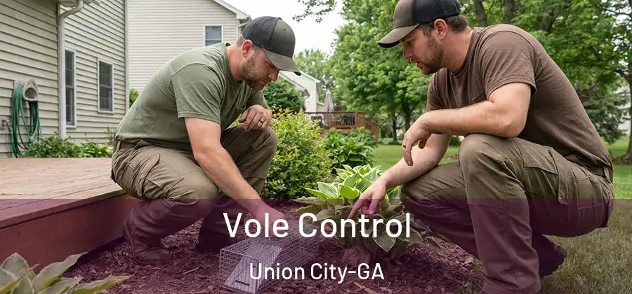 Vole Control Union City-GA